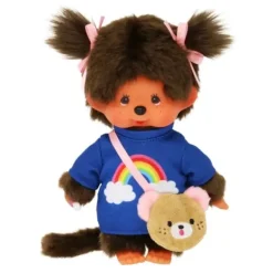 Bandai Peluches Super-héros Et Personnages|Peluche Monchhichi Sac Bandouliere