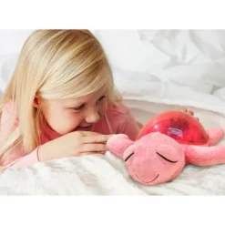 Cloud B Peluches Interactives|Peluche Musicale Tranquil Turtle Pink
