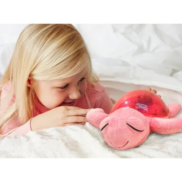 Cloud B Peluches Interactives|Peluche Musicale Tranquil Turtle Pink