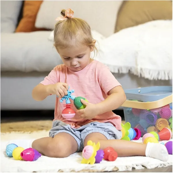 Lalaboom Perles Educatives Et Accessoires - 36 Pieces- Jouets À Emboîter, À Empiler