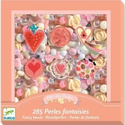 Djeco Perles Fantaisies Coeurs- Perles