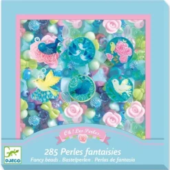 Djeco Perles Fantaisies Oiseaux- Perles