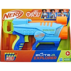 Nerf Pistolet Explorer Easy-Play - Elite Junior- Nerf Et Jeux De Tirs