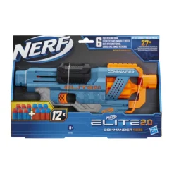 Nerf Pistolet Elite 2.0 Commander Rd-6- Nerf Et Jeux De Tirs