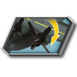 Invincible Heroes Avions Radiocommandés|Porte-Avions 5 Véhicules Et Accessoires + Effets Sonores - 76 Cm