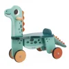 Janod Porteur Dinosaure Portosaurus En Bois- Porteurs & Jouets À Bascules