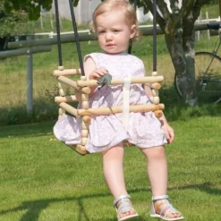 Soulet Portique En Bois Prune- Balancoires Et Portiques