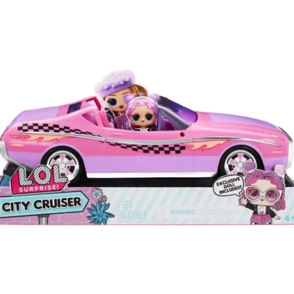 Mga Accessoires Poupées|Poupee Avec Voiture L.O.L. Surprise City Cruiser