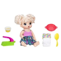 Baby Alive Poupons Interactifs|Poupee Gourmande Blonde