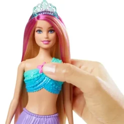 Mattel Barbie Et Poupées Mannequin|Poupee Barbie Dreamtopia - Sirene Lumieres De Reve