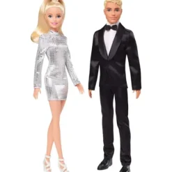 Mattel Barbie Et Poupées Mannequin|Poupee Barbie Et Ken Tenues De Soiree