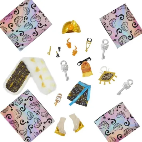 Mattel Poupées|Poupee Cleo De Nile Et Son Casier Secret - Monster High