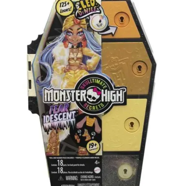 Mattel Poupées|Poupee Cleo De Nile Et Son Casier Secret - Monster High