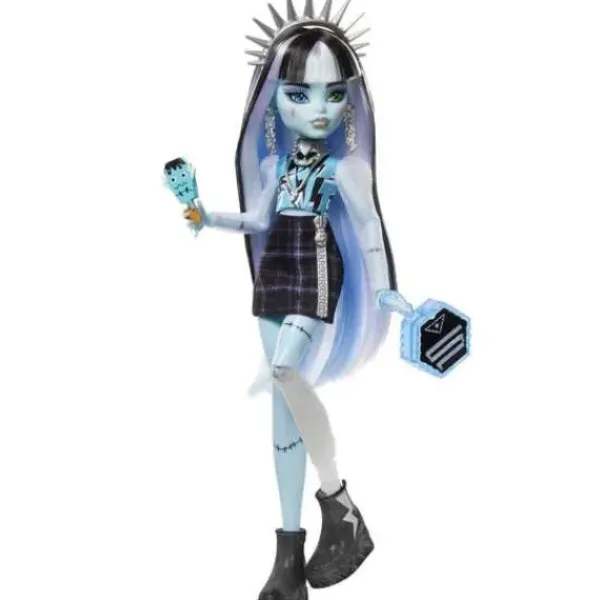 Mattel Poupées|Poupee Frankie Stein Et Son Casier Secret - Monster High