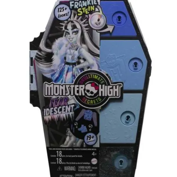 Mattel Poupées|Poupee Frankie Stein Et Son Casier Secret - Monster High