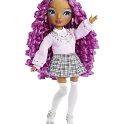 Mga Barbie Et Poupées Mannequin|Poupee Rainbow High Body Line - Lilac Lane
