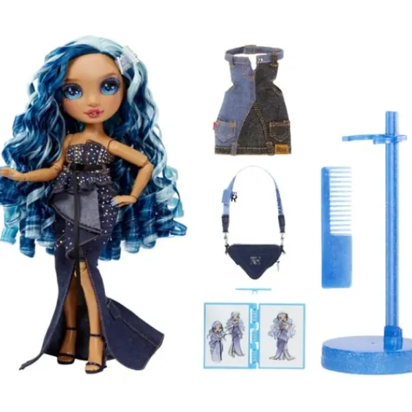 Mga Barbie Et Poupées Mannequin|Poupee Rainbow High Fantastic Fashion - Skyler Bradshaw