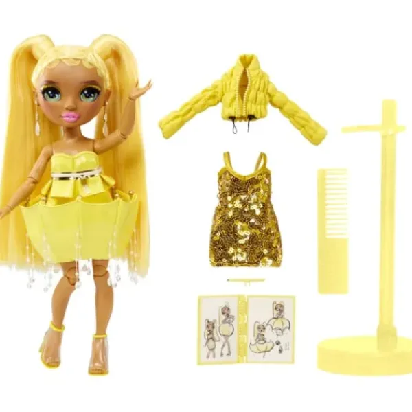 Mga Barbie Et Poupées Mannequin|Poupee Rainbow High Fantastic Fashion - Sunny Madison