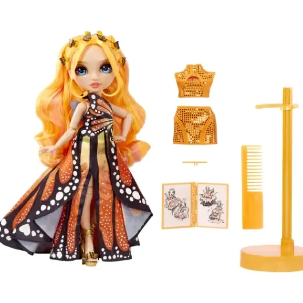 Mga Barbie Et Poupées Mannequin|Poupee Rainbow High Fantastic Fashion - Poppy Rowan