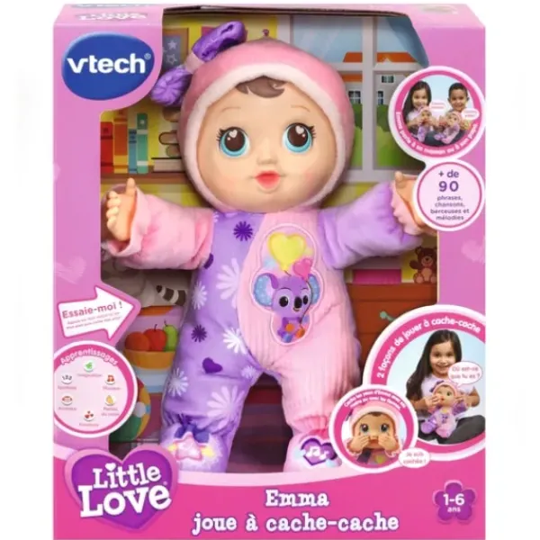 VTech Poupons|Poupon Emma Joue A Cache-Cache - Little Love