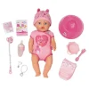 Zapf Creation Poupons Interactifs|Poupon Interactif Fille 43 Cm - Baby Born