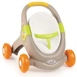 Smoby Poussettes Poupons|Poussette Minikiss Baby Walker 3 En 1