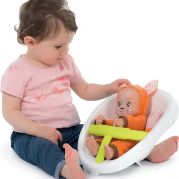 Smoby Poussettes Poupons|Poussette Minikiss Baby Walker 3 En 1