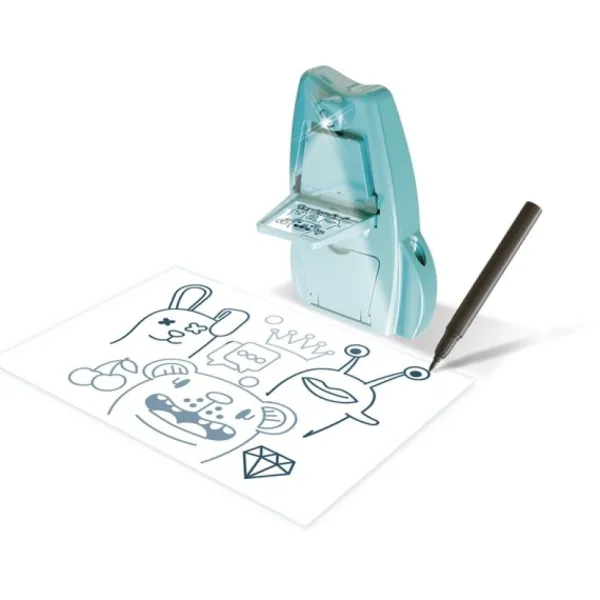 Lansay Projecteur A Dessins Pocket Magic Lign- Dessin Et Peinture