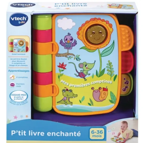 VTech Premiers Apprentissages|P'Tit Livre Enchante Mes Premieres Comptines