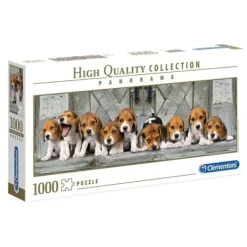 Clementoni Puzzle 500 À 1000 Pièces|Puzzle 1000 Pieces - Chiots
