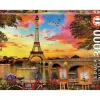 Educa Puzzle 1500 À 3000 Pièces|Puzzle 3000 Pieces - Coucher De Soleil A Paris