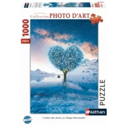 Nathan Jeux Puzzle 500 À 1000 Pièces|Puzzle 1000 Pieces - L'Arbre Des Reves