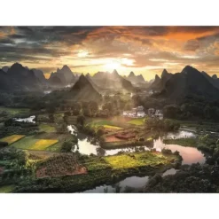 Clementoni Puzzle 1500 À 3000 Pièces|Puzzle 2000 Pieces - Paysage De Chine