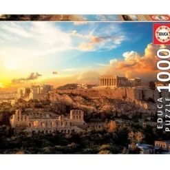 Educa Puzzles Enfants De 250 À 1000 Pièces|Puzzle 1000 Pieces Acropole D'Athenes - Borras