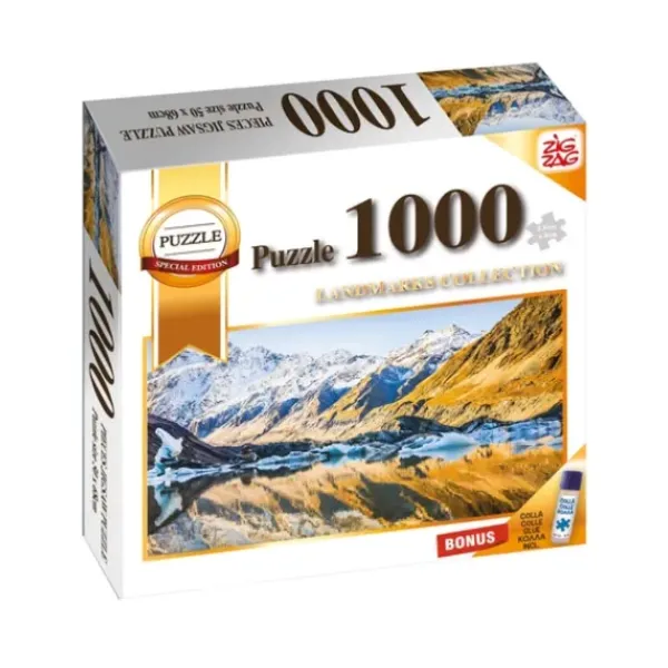 Zig Zag jeux action Puzzle 500 À 1000 Pièces|Puzzle 1000 Pieces Aoraki Avec Glue