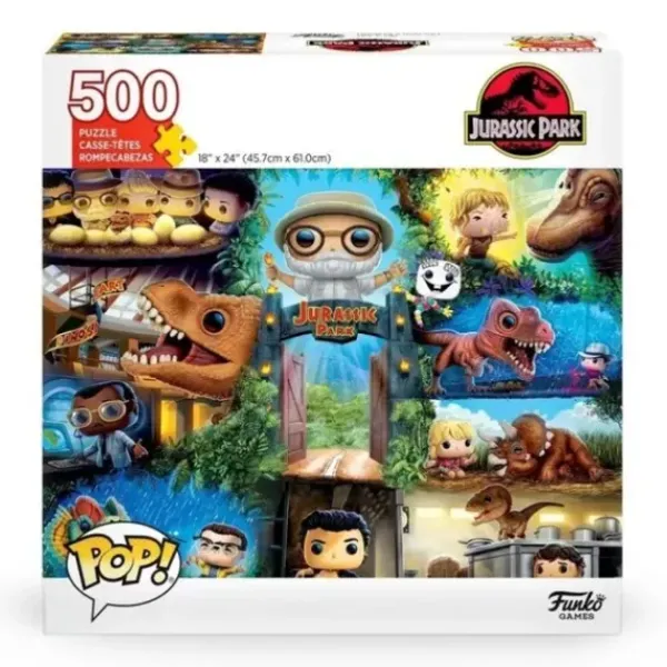 Funko Puzzles Enfants De 250 À 1000 Pièces|Puzzle 500 Pieces - Jurassic Park