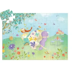 Djeco Puzzle Bébé / Enfant|Puzzle 36 Pieces Princesse Printemps