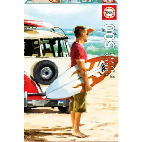 Educa Puzzles Adultes|Puzzle 500 Pieces Surfeur