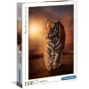 Clementoni Puzzles Adultes|Puzzle 1500 Pieces Tigre