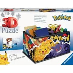 Ravensburger Puzzles 3D|Puzzle 3D - Boite De Rangement Pokemon