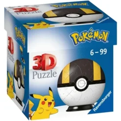 Ravensburger Puzzles 3D|Puzzle 3D - Poke Ball Pokemon