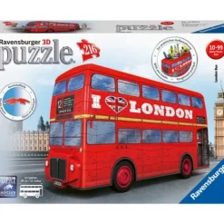 Ravensburger Puzzles 3D|Puzzle 3D Bus Londonien 216 Pieces
