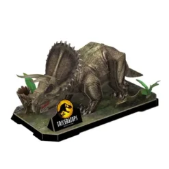 Revell Puzzles 3D|Puzzle 3D Jurassic World Le Monde D'Apres - Triceratops