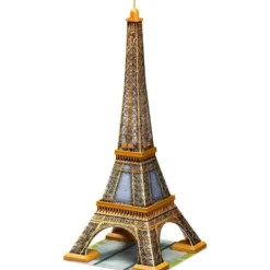 Ravensburger Puzzles 3D|Puzzle 3D Tour Eiffel 216 Pieces