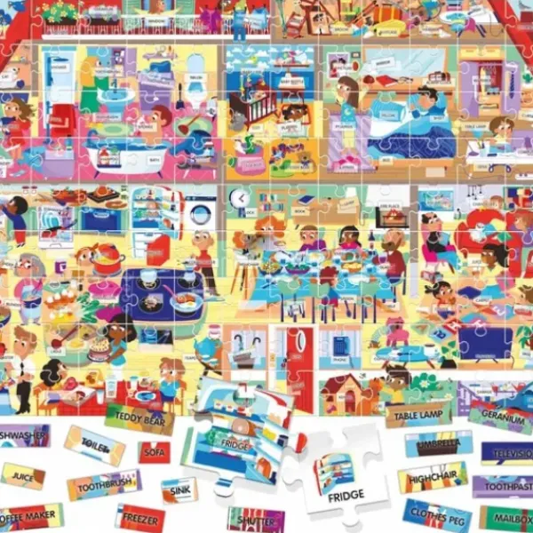 Headu Autres Puzzles|Puzzle Easy English My House