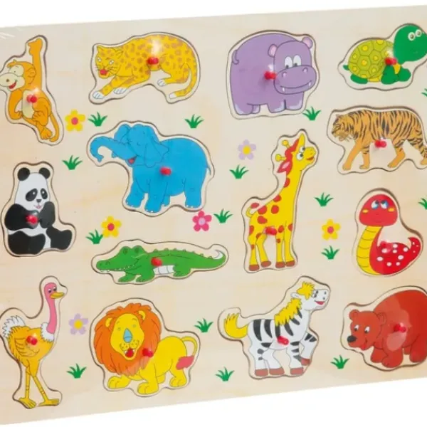 WOOD N PLAY Puzzles Bois|Puzzle En Bois Avec Picots