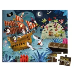 Janod Puzzle Bébé / Enfant|Puzzle La Chasse Au Tresor 36 Pieces