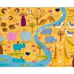 Sassi Junior Découverte De La Nature|Puzzle Les Animaux D'Afrique