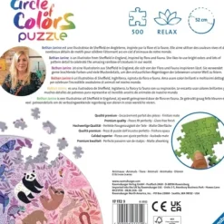 Ravensburger Puzzle 500 À 1000 Pièces|Puzzle Rond 500 Pieces - Animaux
