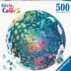 Ravensburger Puzzle 500 À 1000 Pièces|Puzzle Rond 500 Pieces - Ocean